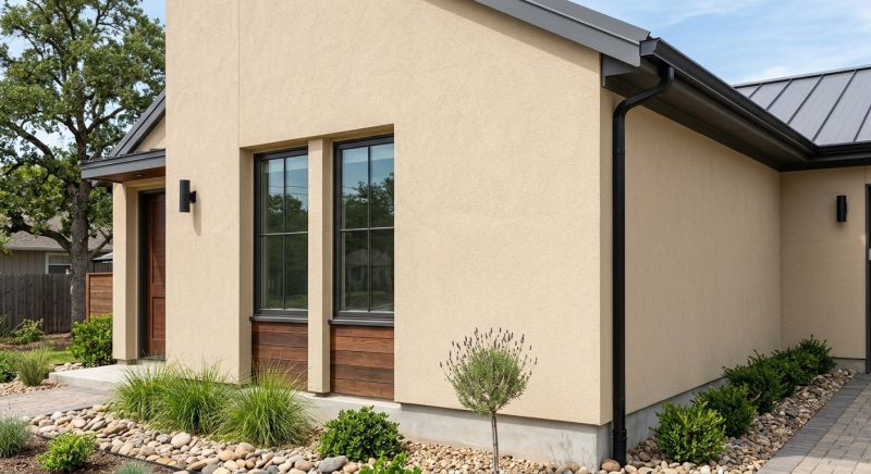 Synthetic Stucco Installation project example